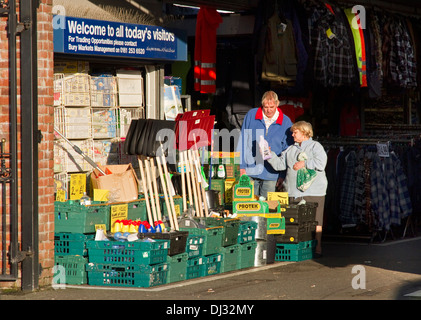 Bury Market, Bury, Greater Manchester, England, UK Stock Photo