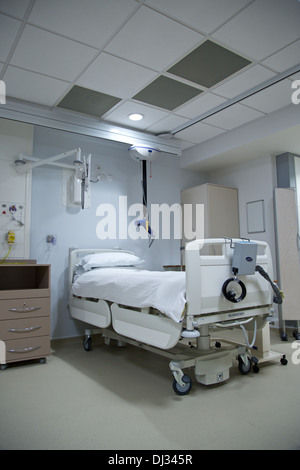 Brand new NHS Hospital Ward with beds and equipment Stock Photo - Alamy