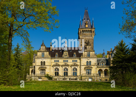 Hunting castle, Hummelshain, Thuringia, Germany Stock Photo