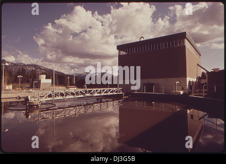 S. Lake Tahoe Sewage Treatment Plant 568 Stock Photo