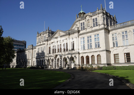 Cardiff University Main Building Stock Photo