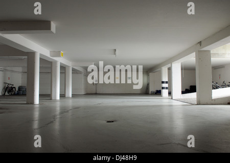 underground parking Stock Photo