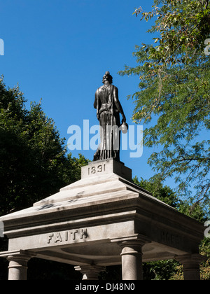 Temperance Fountain in Tompkins Square Park, NYC Stock Photo