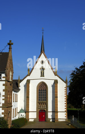 Mariawald Abbey near Heimbach, Eifel, Stock Photo