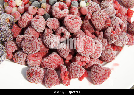 Raspberries Stock Photo