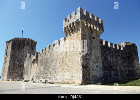 Kamerlengo castle in Trogir Stock Photo