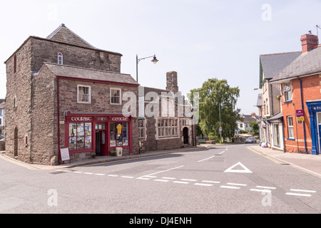 Talgarth town centre , Powys Wales UK Stock Photo - Alamy