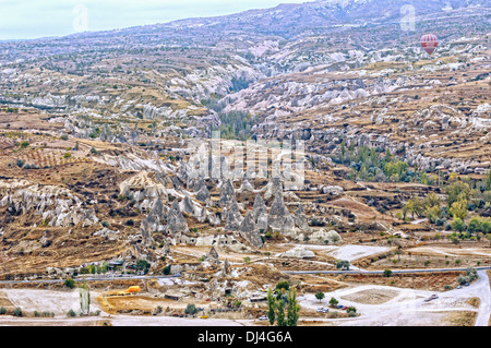 Goreme Turkey Landscape Stock Photo