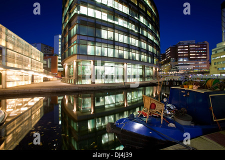 Office Buildings, Paddington Basin Development, London, England Stock Photo