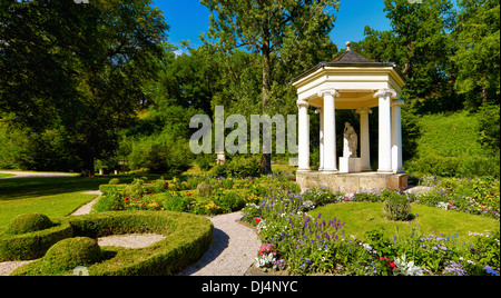 Temple of the Muse Calliope in Tiefurt Park, Thuringia, Germany Stock Photo