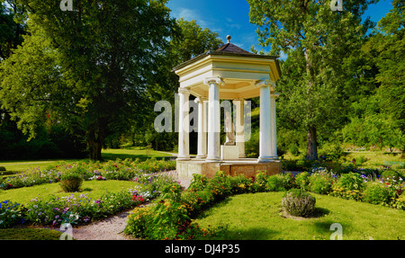 Temple of the Muse Calliope in Tiefurt Park, Thuringia, Germany Stock Photo