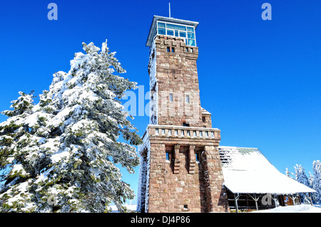 Hornisgrindeturm Black Forest Germany Stock Photo