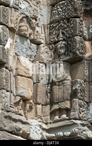relief of the 9th-century Hindu temple compound Candi Prambanan in ...