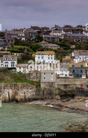 The town of Port Isaac, Cornwall Stock Photo