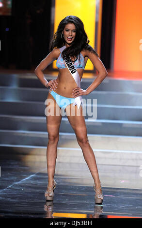 Marybel Gonzalez Miss Colorado USA 2012 Miss USA Preliminary Competition at The Theater of Performing Arts at Planet Hollywood Resort and Casino Las Vegas, Nevada - 30.05.12 Stock Photo