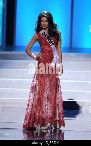 Marybel Gonzalez Miss Colorado USA 2012 Miss USA Preliminary Competition at The Theater of Performing Arts at Planet Hollywood Resort and Casino Las Vegas, Nevada - 30.05.12 Stock Photo