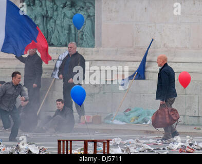 Bruce Willis filming scenes for his new movie 'A Good Day to Die Hard' in Budapest Hungary, Budapest - 02.06.12 Stock Photo