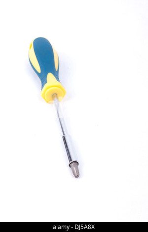 Screwdriver isolated on white background Stock Photo