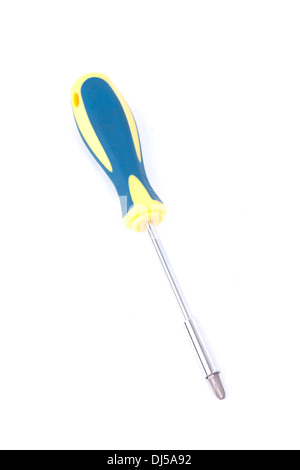 Screwdriver isolated on white background Stock Photo