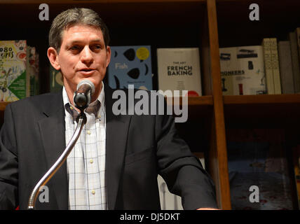 Former CIA spy and counter terrorism expert Henry A. Crumpton discusses and signs copies of his new book 'The Art of Intelligence' at Books and Books Coral Gables, Florida - 04.06.12 Stock Photo
