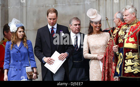 Princess Beatrice Prince William Duke of Cambridge and Catherine