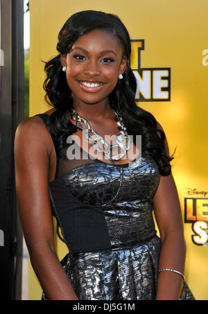 Coco Jones Disney's 'Let It Shine' premiere held at The Directors Guild Of America Los Angeles, California - 05.06.12 Stock Photo