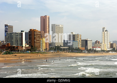 Golden Mile beach, Durban Stock Photo