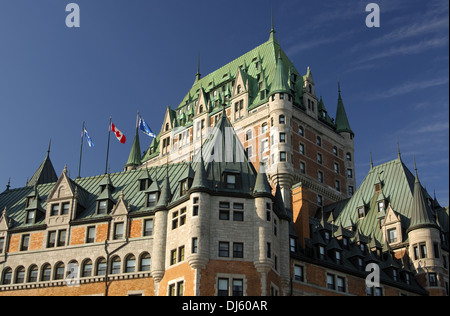 Le Château Frontenac, Quebec City Stock Photo