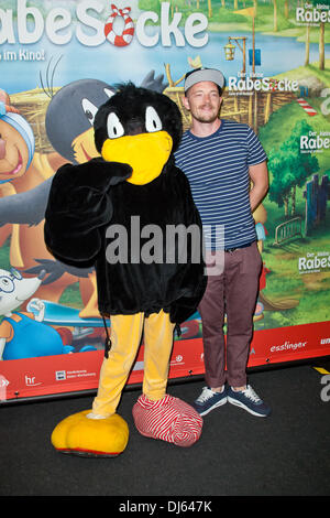 Jan Delay aka Jan Eissfeldt at the premiere of 'Der kleine Rabe Socke' at Streits Filmtheater movie theatre. Hamburg, Germany - 04.09.2012 Stock Photo