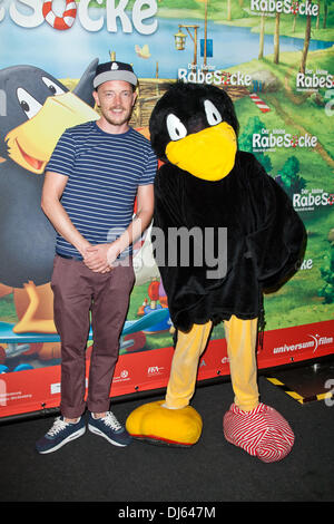 Jan Delay aka Jan Eissfeldt at the premiere of 'Der kleine Rabe Socke' at Streits Filmtheater movie theatre. Hamburg, Germany - 04.09.2012 Stock Photo