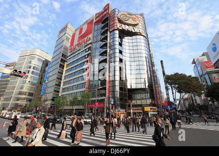 Japan, Tokyo, Ginza, street scene, people, Stock Photo