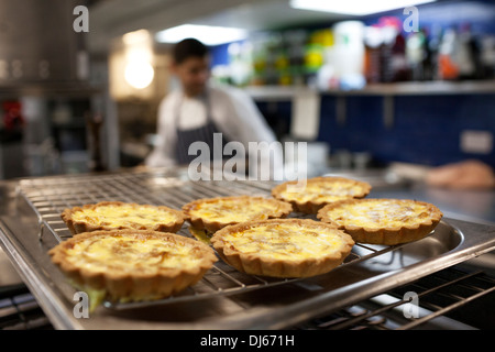 A chef at work in The Newman St. Tavern Stock Photo