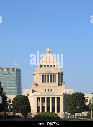 Japan, Tokyo, National Diet, Parliament, Stock Photo