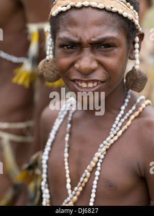 Ramu Culture Group - Goroka Show, Papua New Guinea Stock Photo