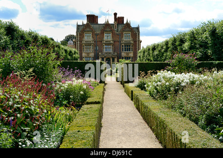 Gardens, Sandringham House, Sandringham Estate, Norfolk, England, United Kingdom, UK, Europe
