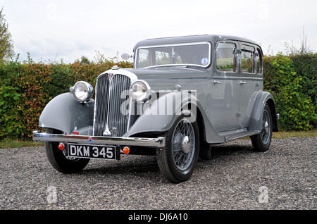 Rover 10 sports tourer, 1930s Classic British car Stock Photo