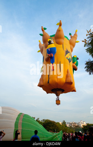Hot air balloon festival at Putrajaya, Malaysia. Stock Photo