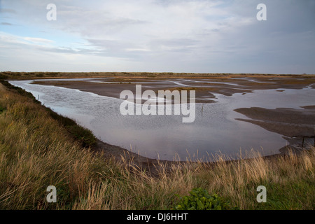 Titchwell marsh, Norfolk, UK Stock Photo