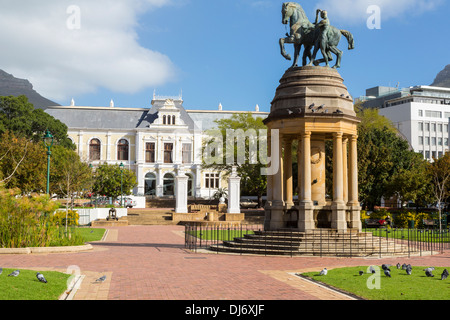 South Africa, Cape Town. South African Museum.  Monument to World War I Battle of Delville Wood. Stock Photo