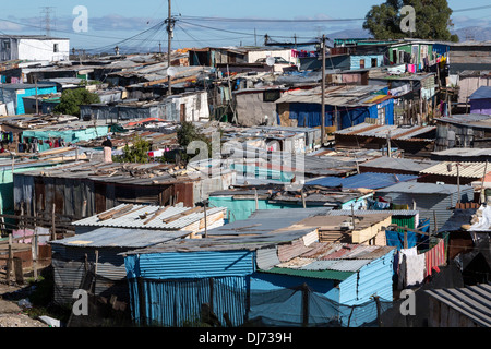 South Africa, Cape Town, Khayelitsha Township. Stock Photo