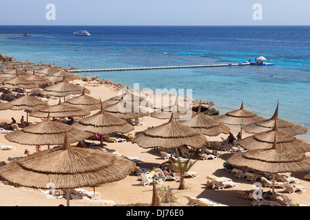 beach in Sharm el Sheik, Egypt. Stock Photo