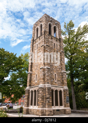 The Riverdale Memorial Bell Tower, The Bronx, NY Stock Photo