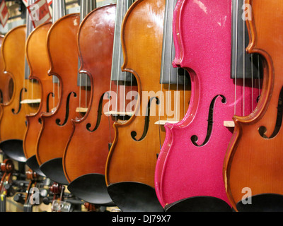 Sam Ash Music New York City Superstore, 333 W.34th Street, NYC Stock Photo