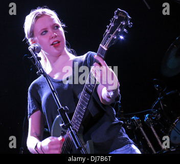 Misty Miller live Manchester academy Supporting Television 17/11/2013 Stock Photo