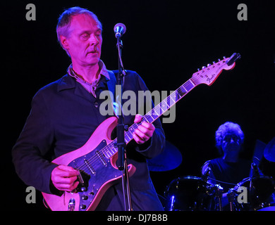 Tom Verlaine from New York based Television, live at the Manchester Academy November 17th 2013 Stock Photo