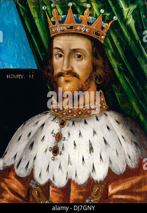 British School. Henry II. Circa 1626. Oil on panel. Dulwich Picture Gallery, London. Stock Photo