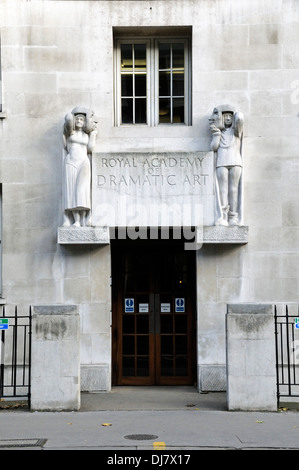 Royal Academy of Dramatic Art RADA, Gower Street, Bloomsbury London England UK Stock Photo