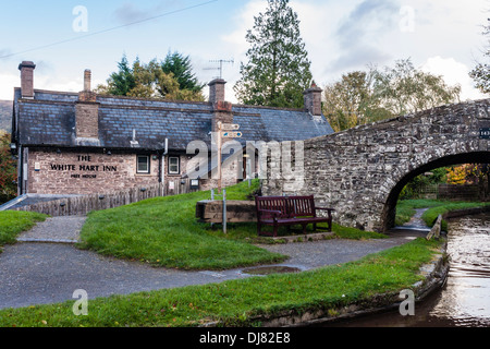 Bridge over the Monmouthshire and Brecon Canal. Number 162 Stock Photo ...