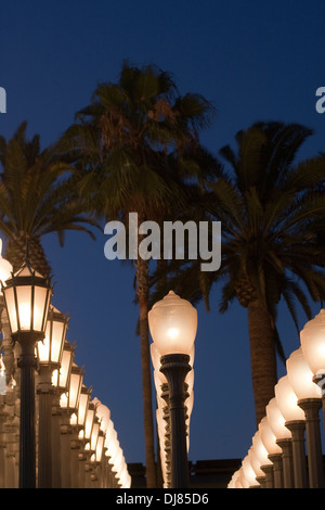 Urban Light Installation by Chris Burden at LACMA  (Los Angeles County Museum of Art)
