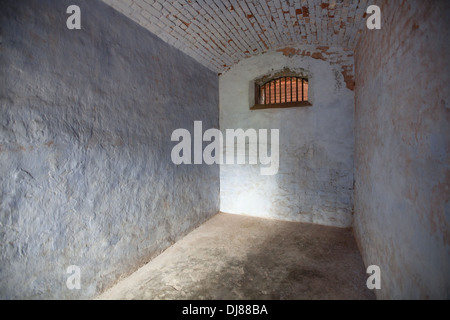 Prisoner's chamber, Cellular jail, Port Blair, Andaman Islands, India Stock Photo